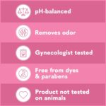 Summer's Eve Simply Sensitive Feminine Wipes, Gentle pH-Balanced Micellar Water Based Formula Helps Control Vaginal Odor, Resealable Pack, 32 Wipes, Pack of 4 - Image 4