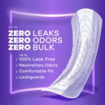 Always Discreet Adult Incontinence Pads for Women, Drier, 7 Drop Long Length, Ultra Absorbency, Pads for Bladder Control Management, Bladder Leaks, Overnight & Postpartum Pads, 104ct - Image 3