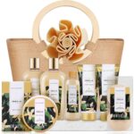 Spa Luxetique Spa Gift Baskets for Women - Vanilla Bath Set with Bubble Bath, Body Lotion Gift Set, Vanilla Spa Set, Birthday Woman Gifts, Mothers Day Gifts for Mom - Image 2